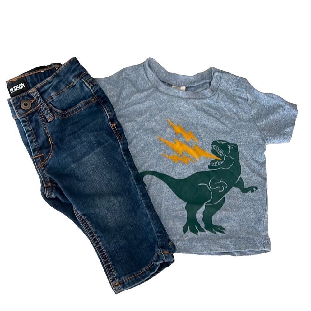 Tucker & Tate Top and Hudson Jeans